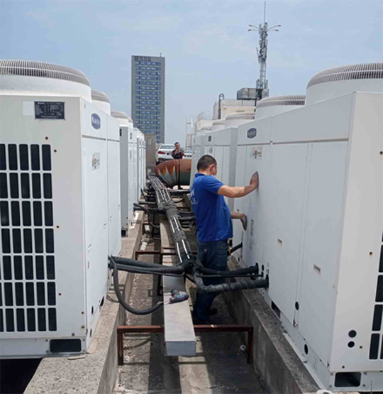 尼木中央空调制热和不制冷系统维修方法